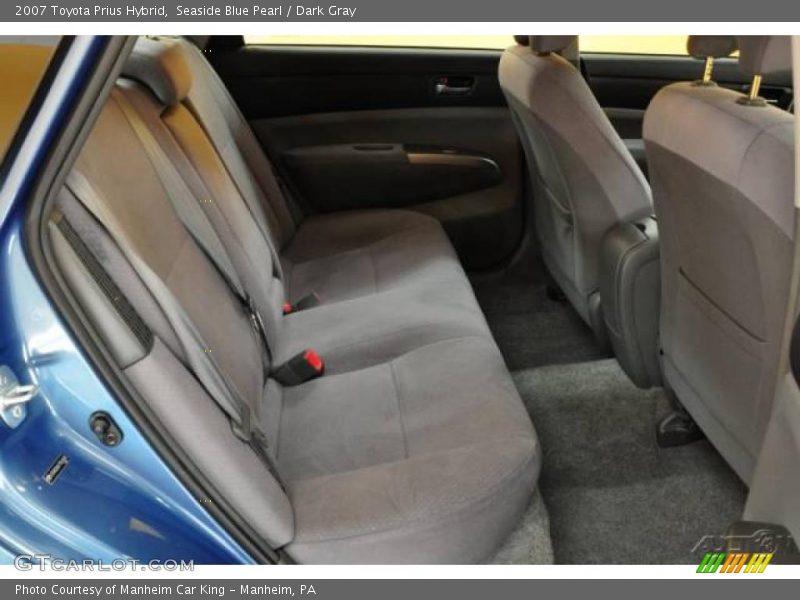 Seaside Blue Pearl / Dark Gray 2007 Toyota Prius Hybrid