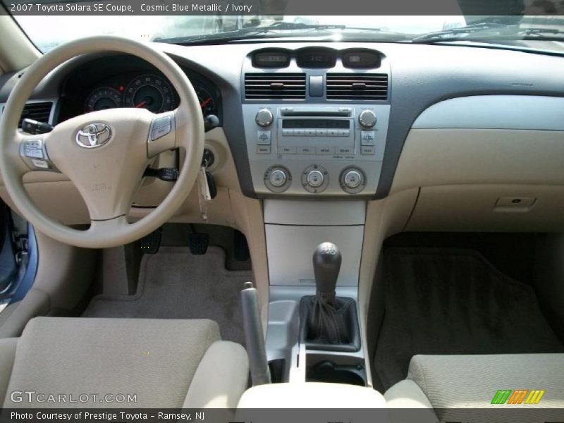 Cosmic Blue Metallic / Ivory 2007 Toyota Solara SE Coupe
