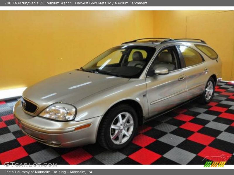 Harvest Gold Metallic / Medium Parchment 2000 Mercury Sable LS Premium Wagon