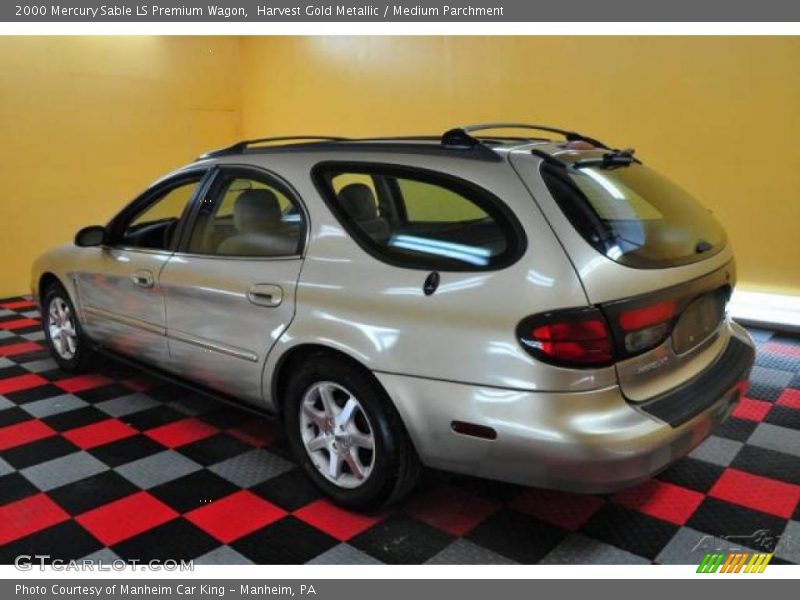 Harvest Gold Metallic / Medium Parchment 2000 Mercury Sable LS Premium Wagon