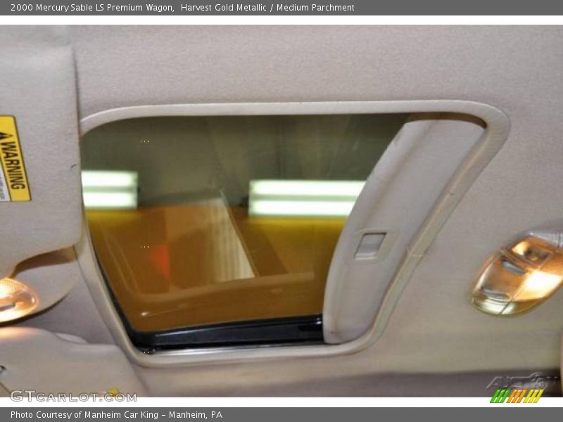 Harvest Gold Metallic / Medium Parchment 2000 Mercury Sable LS Premium Wagon