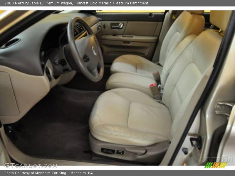 Harvest Gold Metallic / Medium Parchment 2000 Mercury Sable LS Premium Wagon