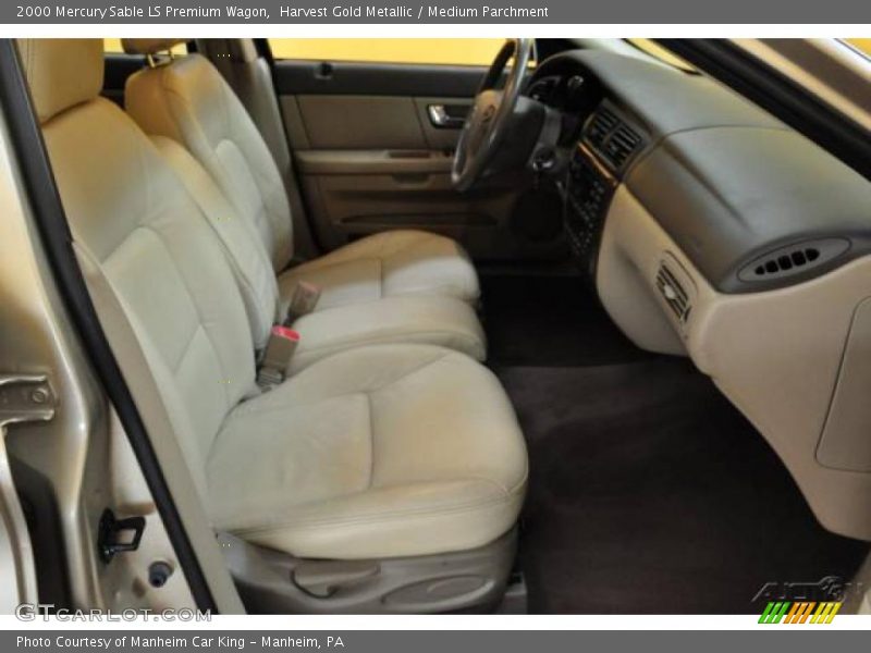 Harvest Gold Metallic / Medium Parchment 2000 Mercury Sable LS Premium Wagon