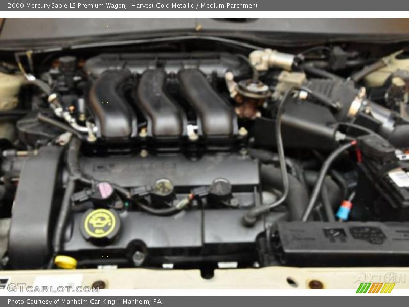 Harvest Gold Metallic / Medium Parchment 2000 Mercury Sable LS Premium Wagon