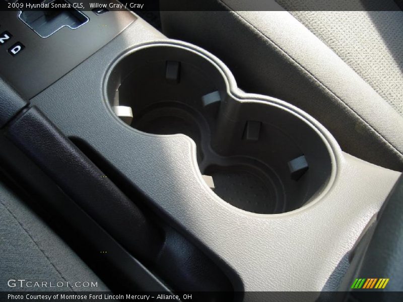 Willow Gray / Gray 2009 Hyundai Sonata GLS