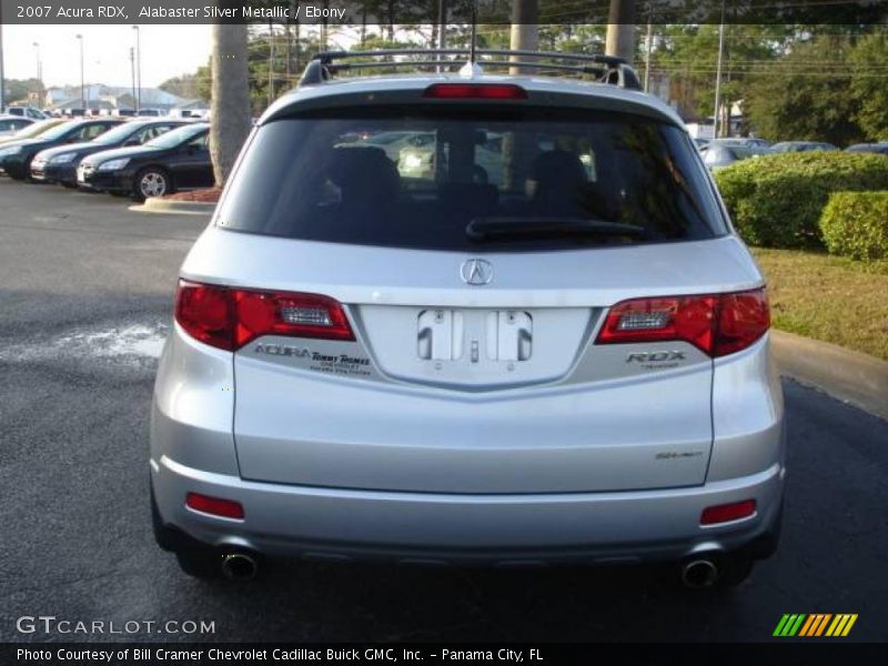 Alabaster Silver Metallic / Ebony 2007 Acura RDX