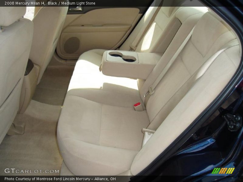 Black / Medium Light Stone 2008 Mercury Milan I4