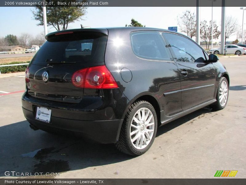 Black / Interlagos Plaid Cloth 2006 Volkswagen GTI 2.0T