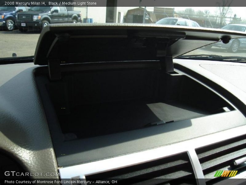 Black / Medium Light Stone 2008 Mercury Milan I4