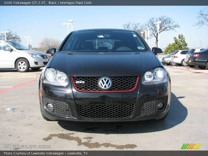 Black / Interlagos Plaid Cloth 2006 Volkswagen GTI 2.0T