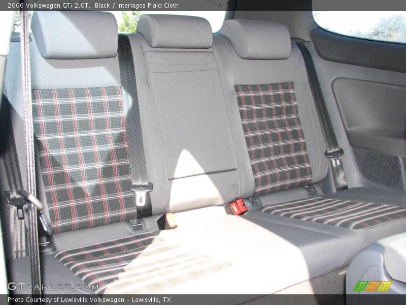 Black / Interlagos Plaid Cloth 2006 Volkswagen GTI 2.0T