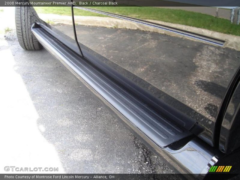 Black / Charcoal Black 2008 Mercury Mountaineer Premier AWD
