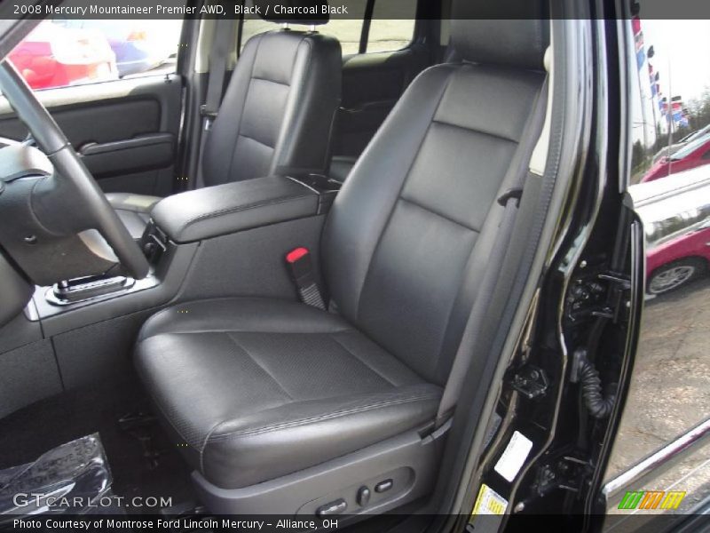 Black / Charcoal Black 2008 Mercury Mountaineer Premier AWD