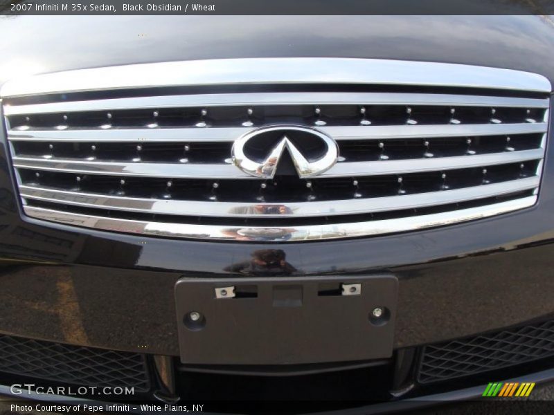 Black Obsidian / Wheat 2007 Infiniti M 35x Sedan