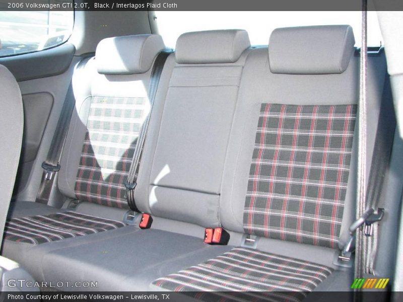 Black / Interlagos Plaid Cloth 2006 Volkswagen GTI 2.0T