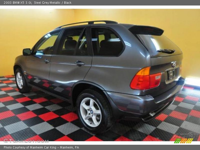 Steel Grey Metallic / Black 2003 BMW X5 3.0i