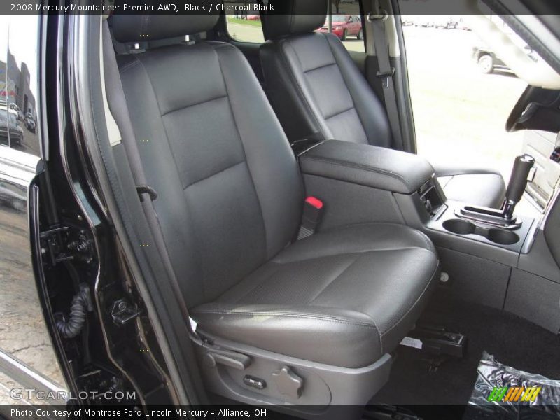 Black / Charcoal Black 2008 Mercury Mountaineer Premier AWD