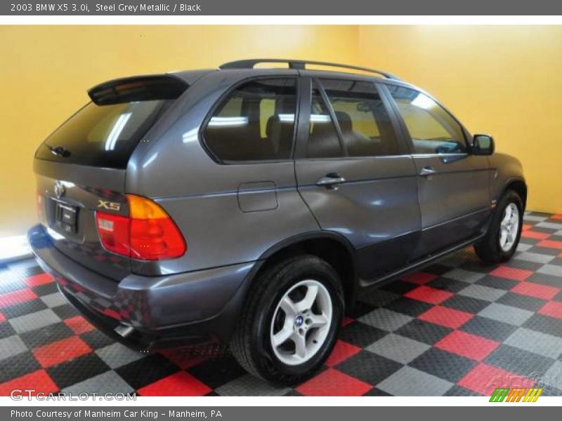 Steel Grey Metallic / Black 2003 BMW X5 3.0i