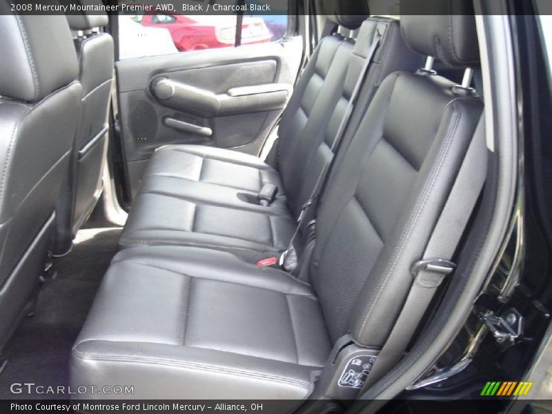 Black / Charcoal Black 2008 Mercury Mountaineer Premier AWD
