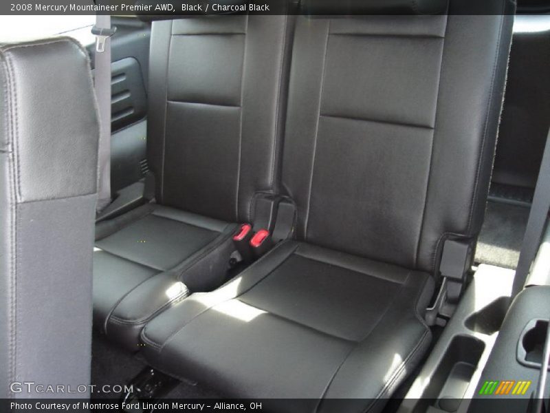 Black / Charcoal Black 2008 Mercury Mountaineer Premier AWD