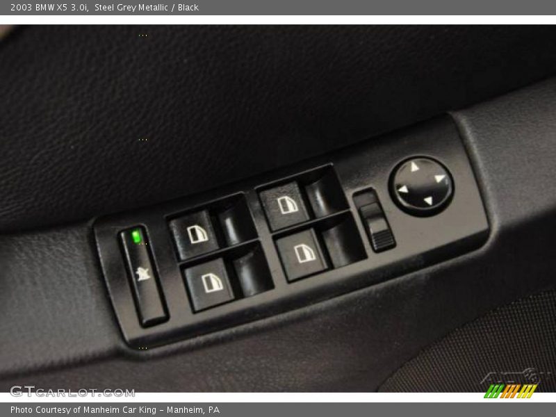 Steel Grey Metallic / Black 2003 BMW X5 3.0i
