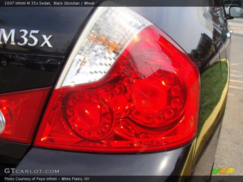 Black Obsidian / Wheat 2007 Infiniti M 35x Sedan