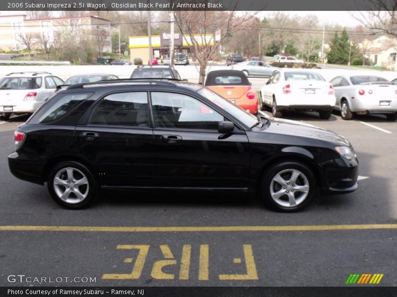 Obsidian Black Pearl / Anthracite Black 2006 Subaru Impreza 2.5i Wagon