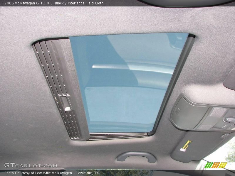 Black / Interlagos Plaid Cloth 2006 Volkswagen GTI 2.0T