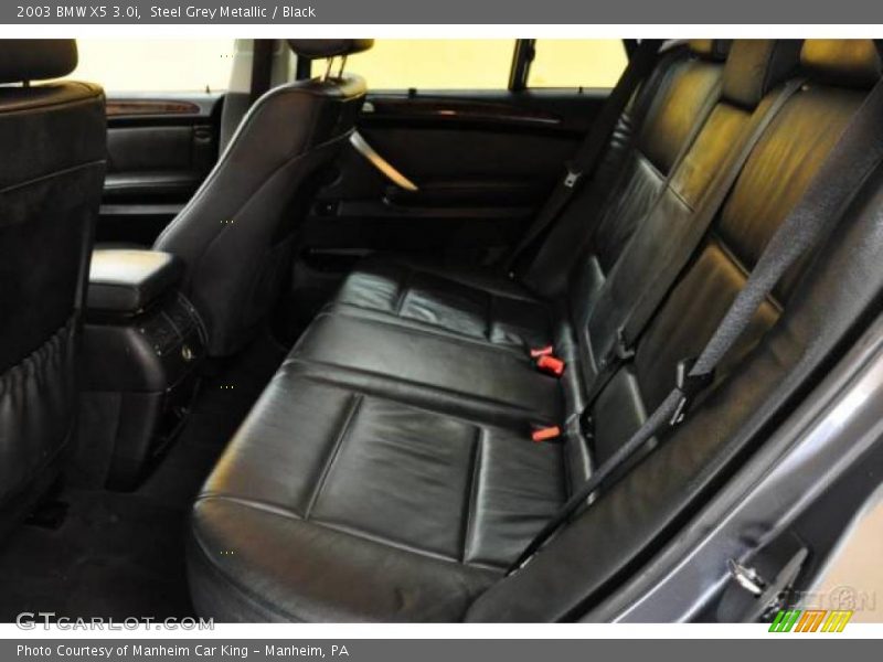 Steel Grey Metallic / Black 2003 BMW X5 3.0i