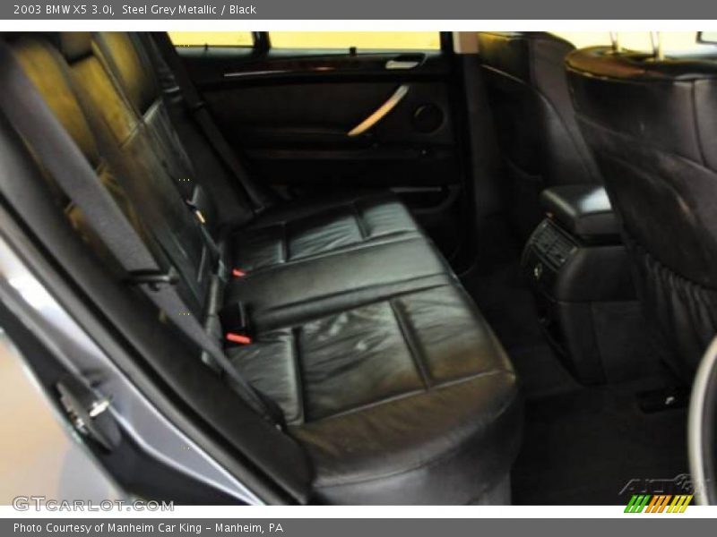 Steel Grey Metallic / Black 2003 BMW X5 3.0i