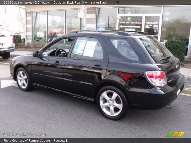 Obsidian Black Pearl / Anthracite Black 2006 Subaru Impreza 2.5i Wagon