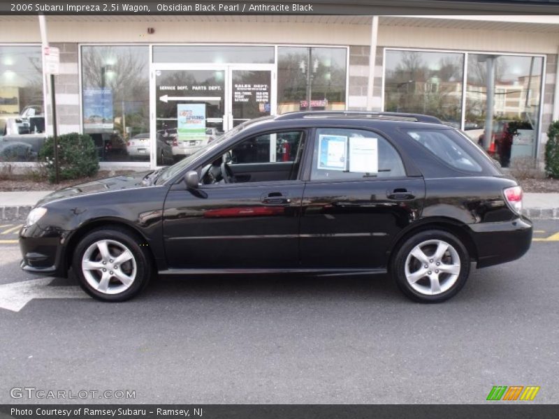 Obsidian Black Pearl / Anthracite Black 2006 Subaru Impreza 2.5i Wagon