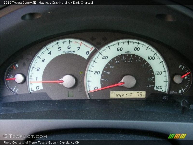 Magnetic Gray Metallic / Dark Charcoal 2010 Toyota Camry SE