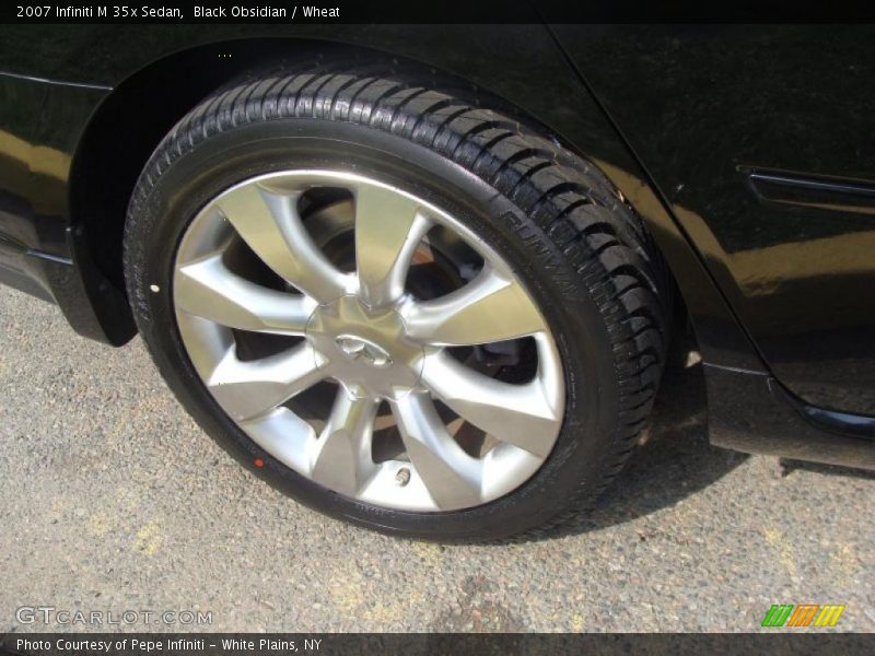 Black Obsidian / Wheat 2007 Infiniti M 35x Sedan