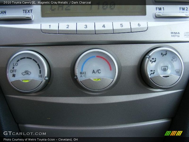 Magnetic Gray Metallic / Dark Charcoal 2010 Toyota Camry SE