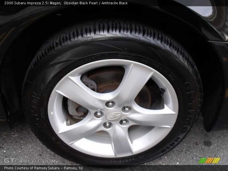 Obsidian Black Pearl / Anthracite Black 2006 Subaru Impreza 2.5i Wagon