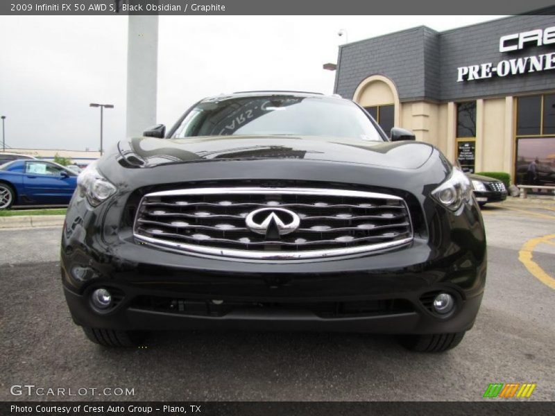Black Obsidian / Graphite 2009 Infiniti FX 50 AWD S