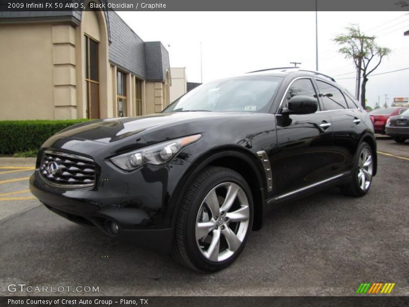 Black Obsidian / Graphite 2009 Infiniti FX 50 AWD S