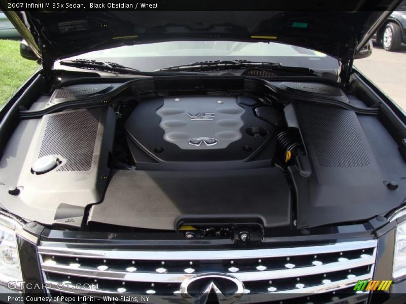 Black Obsidian / Wheat 2007 Infiniti M 35x Sedan