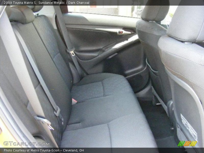 Sundance Metallic / Dark Charcoal 2009 Toyota Matrix S