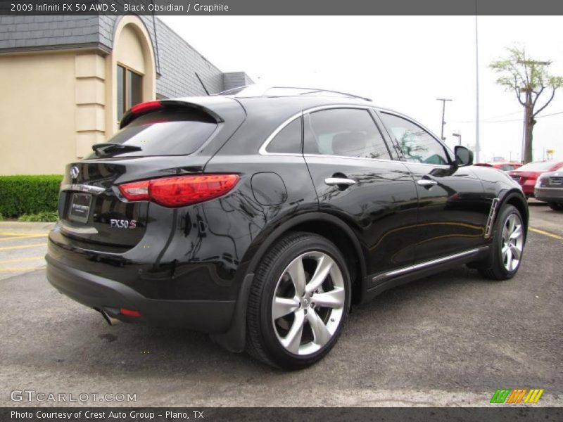 Black Obsidian / Graphite 2009 Infiniti FX 50 AWD S