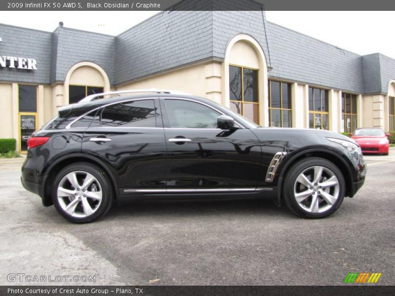 Black Obsidian / Graphite 2009 Infiniti FX 50 AWD S