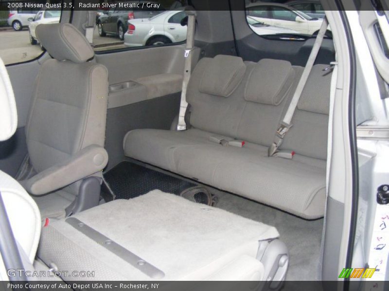 Radiant Silver Metallic / Gray 2008 Nissan Quest 3.5