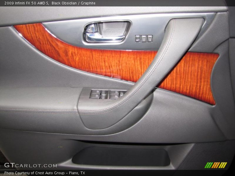 Black Obsidian / Graphite 2009 Infiniti FX 50 AWD S