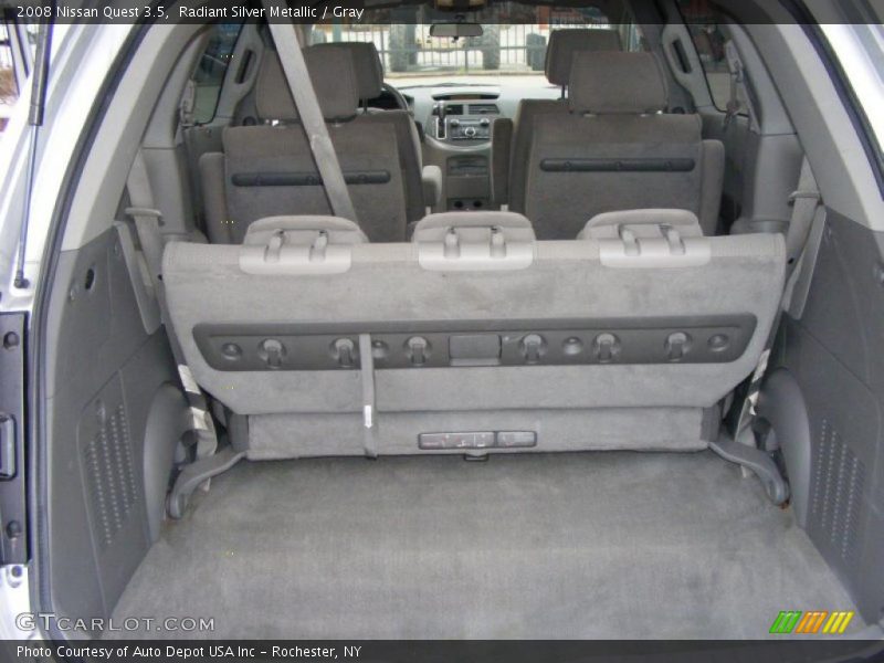 Radiant Silver Metallic / Gray 2008 Nissan Quest 3.5