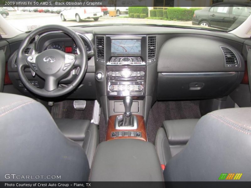Black Obsidian / Graphite 2009 Infiniti FX 50 AWD S