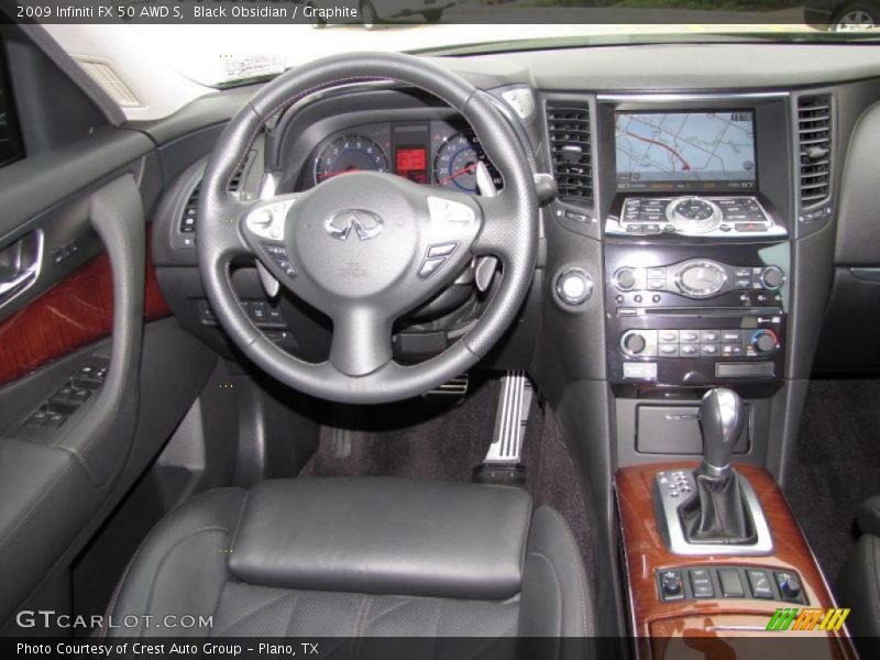 Black Obsidian / Graphite 2009 Infiniti FX 50 AWD S