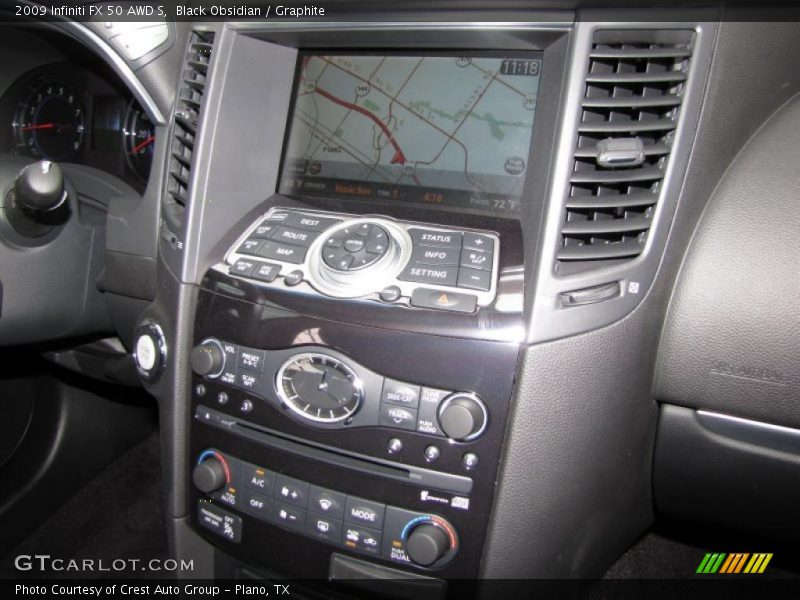 Black Obsidian / Graphite 2009 Infiniti FX 50 AWD S