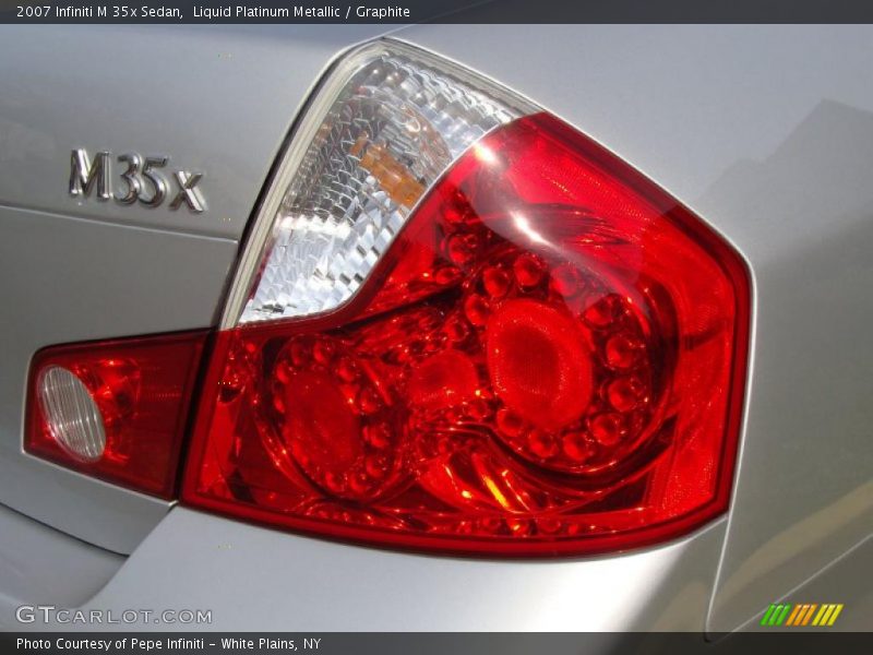 Liquid Platinum Metallic / Graphite 2007 Infiniti M 35x Sedan