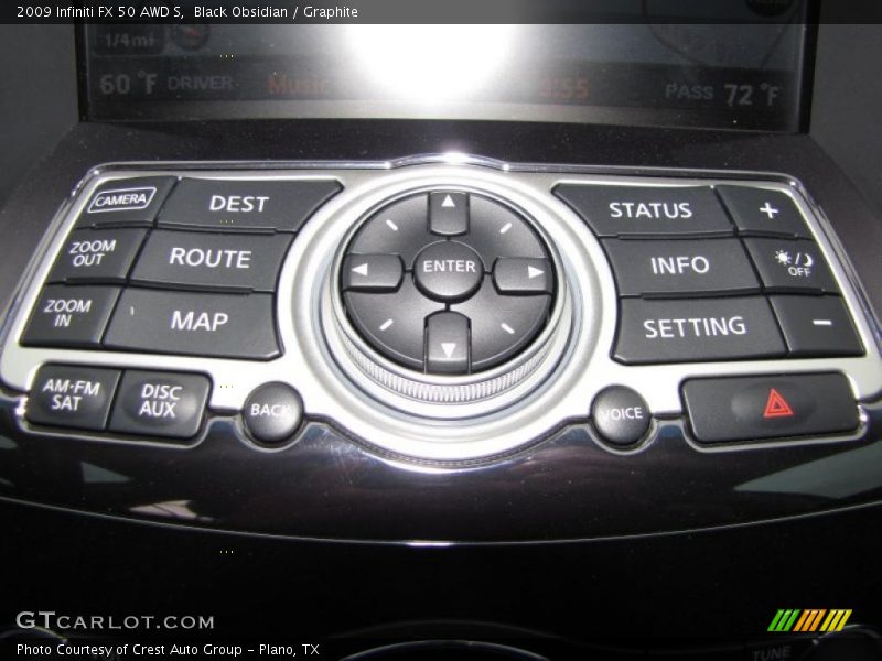 Black Obsidian / Graphite 2009 Infiniti FX 50 AWD S
